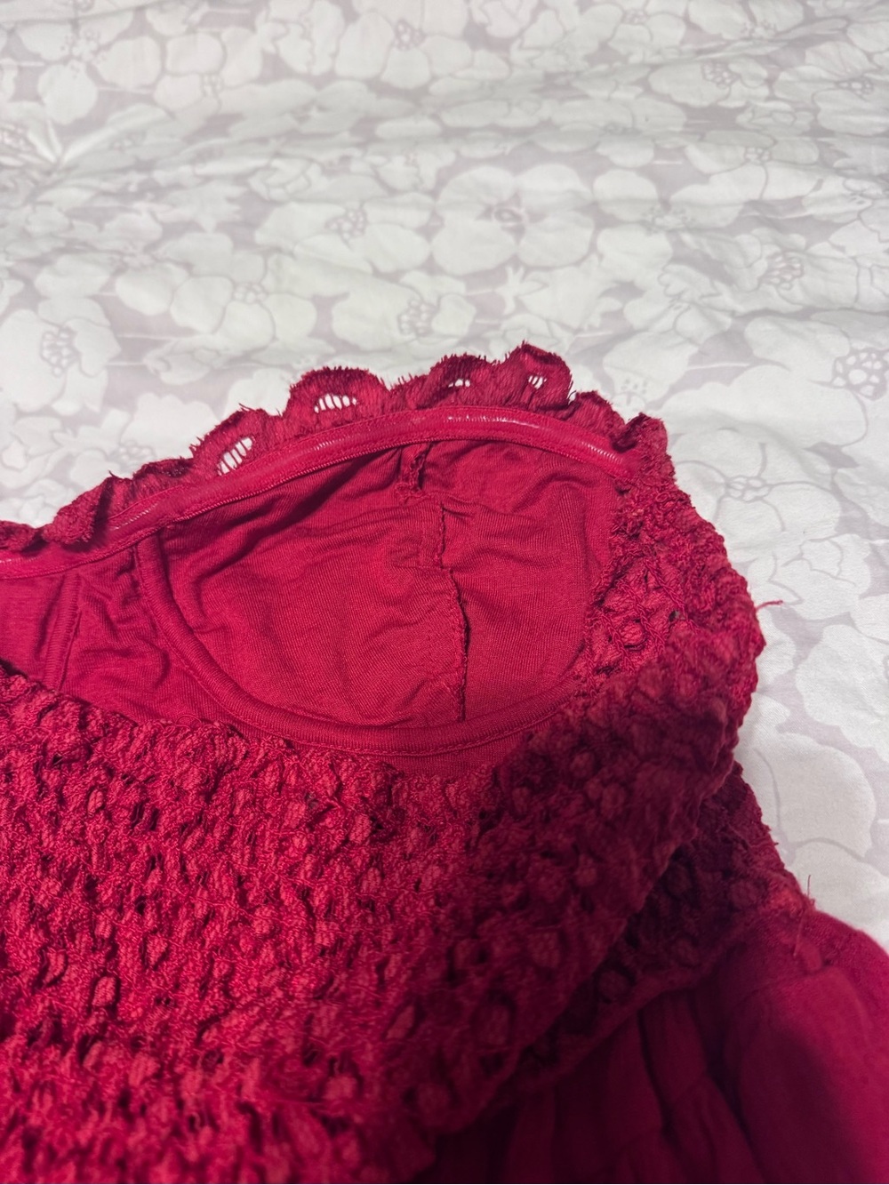 Free People Strapless Ruffle Top - Picture 4 of 4